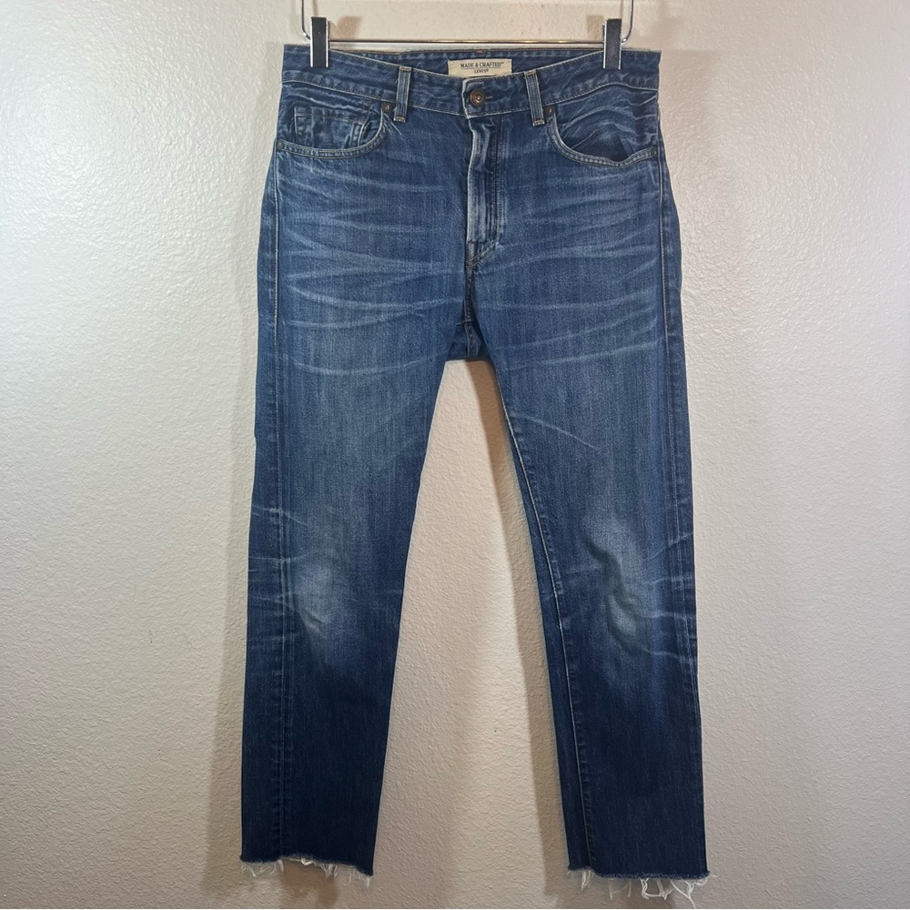 Levi’s Made & Crafted Tack Slim Jeans Raw Hem Made in USA 29